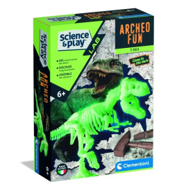 Buy Cleentoni 61245, Science &ap; Play Archeofun T-REX Glow in The Dark