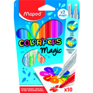 Maped Флумастери Color Peps Magic 8 цвята + 2 коригиращи