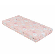 KIKKA BOO Матрак SIESTA 60/120/10 см CLOUDS PEACH
