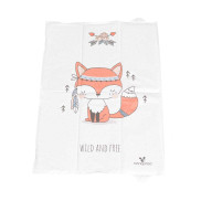 CANGAROO Сгъваема подложка за повиване 60х40 см WILD AND FREE FOX