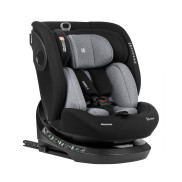 KIKKA BOO Стол за кола I-SIZE I-HIKE 360 ISOFIX (40-150 см) LIGHT GREY/BLACK