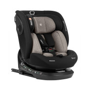 KIKKA BOO Стол за кола I-SIZE I-HIKE 360 ISOFIX (40-150 см) BEIGE/BLACK