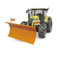 BRUDER Трактор CLAAS AXION 950 с плуг и вериги за сняг