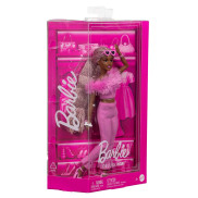 Barbie® DELUXE STYLE™ Кукла с розов костюм и коса на плитки