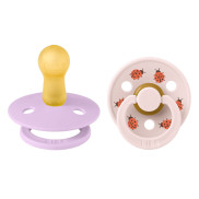 BIBS Залъгалки 2 бр. каучук 6-18 м. COLOUR PIN LADYBUG/VIOLET SKY