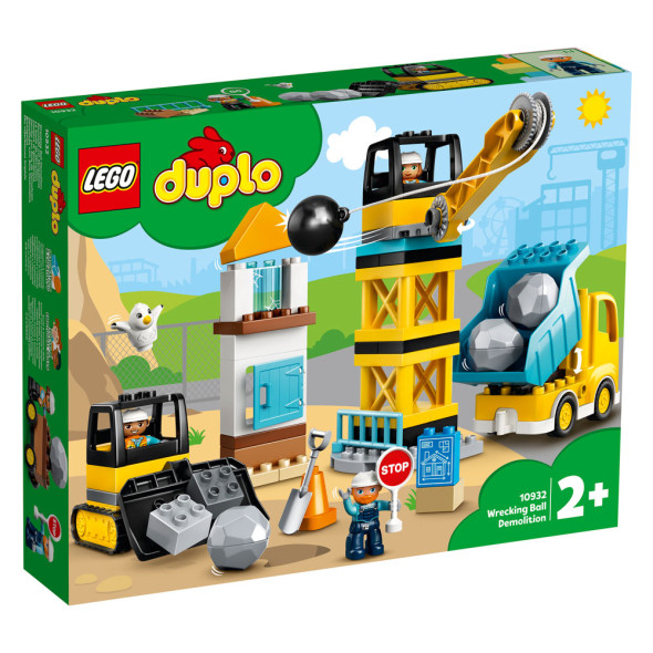 LEGO Duplo Разрушаване с разбиваща топка на строителната площадка 10932 ...