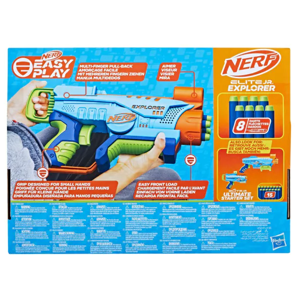 NERF Elite Jr EXPLORER с 8 стрели | ХИПОЛЕНД