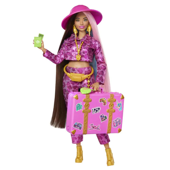 Barbie® Extra Dolls кукла с тъмна коса Extra Fly™ Safari | ХИПОЛЕНД