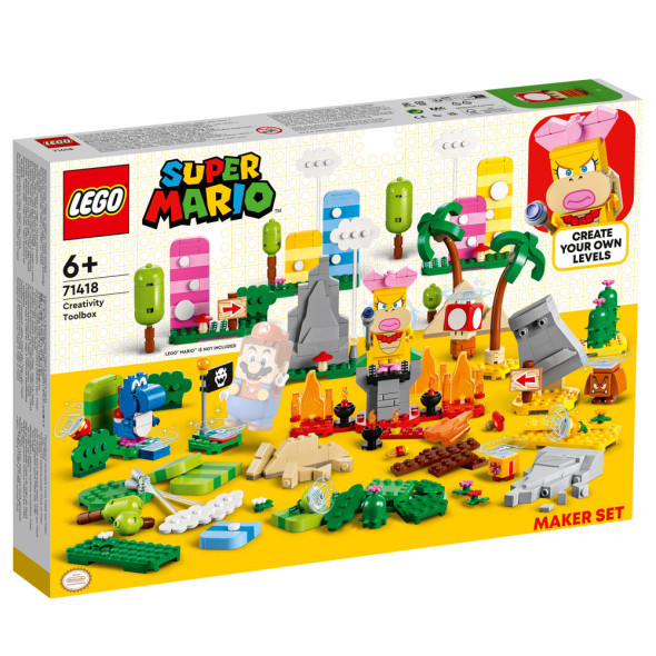 LEGO Super Mario Кутия с творчески инструменти 71418 | ХИПОЛЕНД