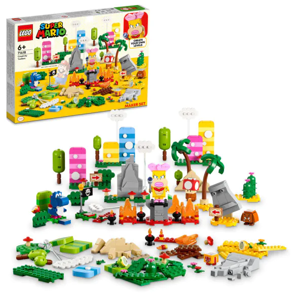 LEGO Super Mario Кутия с творчески инструменти 71418 | ХИПОЛЕНД