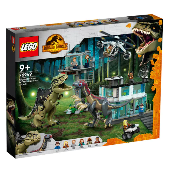 LEGO Jurassic World Нападение на гигантозавър и теризинозавър