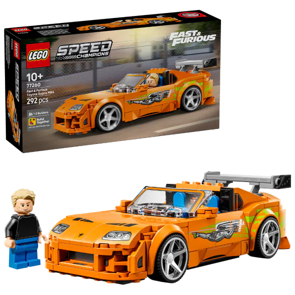 LEGO Speed Champions Бързи и яростни Toyota Supra MK4 77260 | ХИПОЛЕНД