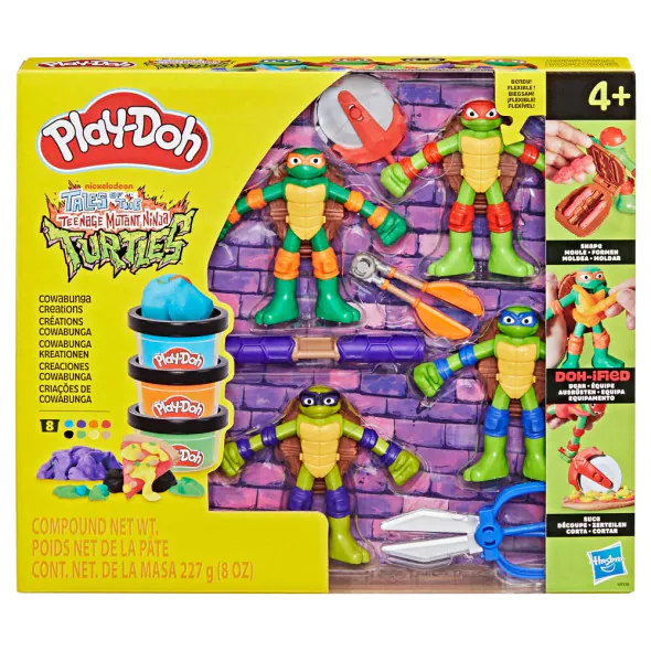 Play-Doh TMNT Костенурки Нинджа | ХИПОЛЕНД
