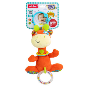 WINFUN Плюшена дрънкалка жираф Little Pals