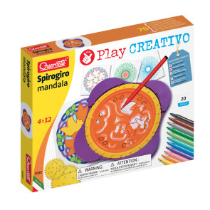 QUERCETTI Игра със спирограф Spirogiro Mandala 20ч.