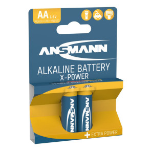 Алкална батерия LR6 ANS red АА - 1.5 V – 2 броя в блистер