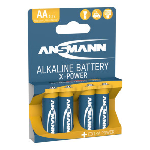 Алкална батерия LR6 X-POWER 4B