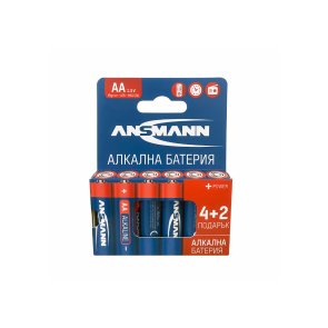 Алкална батерия LR6/АА ANS 4+2 