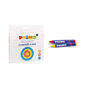 Primo Восъчни пастели Jumbo 12 цвята