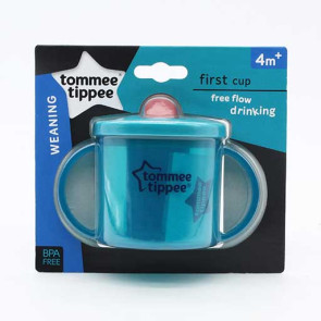 TOMMEE TIPPEE Чаша ESSENTIALS FIRST CUP 190 мл. СИНЯ