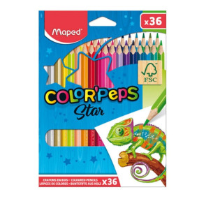 MAPED Color'Peps Цветни моливи 36 цвята