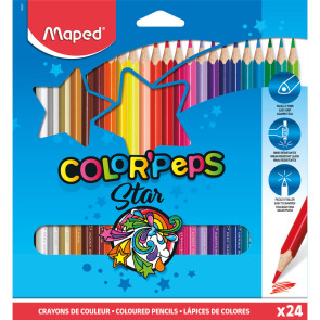 MAPED Цветни моливи Color'Peps 24 цвята