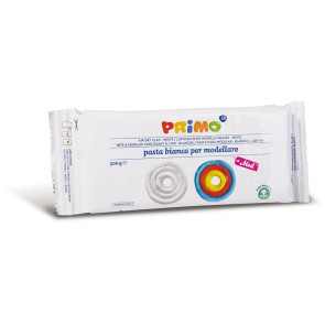 Primo Глина за моделиране 500 г - бяла