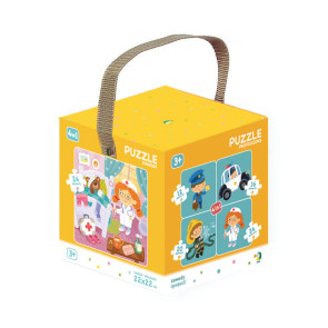 DODO Пъзел 4в1 Професии