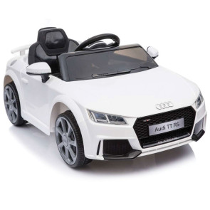 Акумулаторна кола с родителски контрол 6V AUDI TT БЯЛ