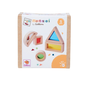 EICHHORN Монтесори – Прозрачни тухлички