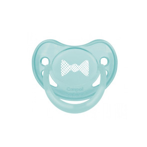 CANPOL Анатомична силиконова залъгалка 0-6 м PASTELOVE