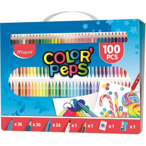 MAPED Color'Peps Комплект за рисуване 100 части