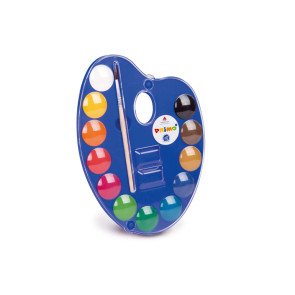 PRIMO Акварелни бои 12 цвята в палитра