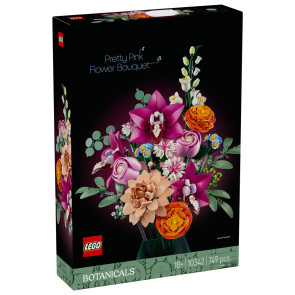 LEGO Botanicals Красив букет с розови цветя 10342