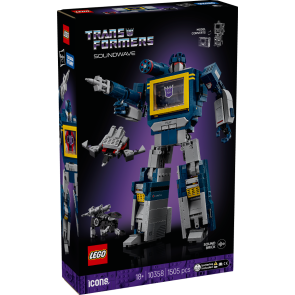 LEGO Icons Transformers Soundwave 10358