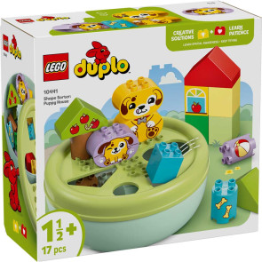 LEGO Duplo Моят първи сортер с формички Къща за кученца 10441