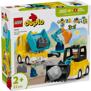 LEGO Duplo Town Строителни машини 3 в 1 10475