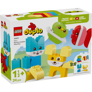 LEGO Duplo My First Сладки домашни любимци 3 в 1 10477