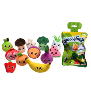 SIMBA Squeezlings Плюшени плодове и зеленчуци за стискане Серия-2 