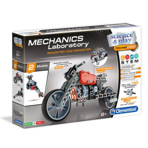 CLEMENTONI Конструктор 130 елемента МОТОР MECHANICS