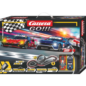 CARRERA GO GT Power Play Racing Писта 4,9м с колички 2 бр.