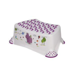 LORELLI Classic Детско стъпало за баня HIPPO БЯЛО