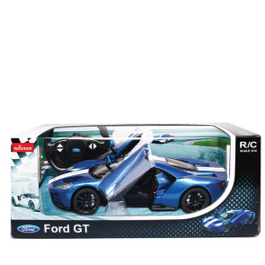 RASTAR Кола с отварящи се врати FORD GT R/C 1:14