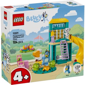 LEGO Bluey На площадката с Блуи и Клои 11201