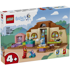 LEGO Bluey На училище с Ръсти и Блуи 11221