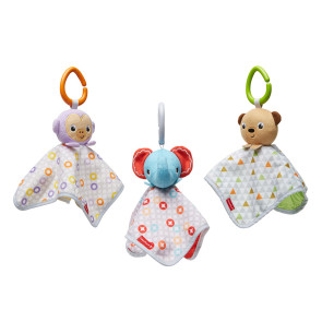 Fisher Price NEWBORN Плюшено животно "ДА Играем на КУКУ"