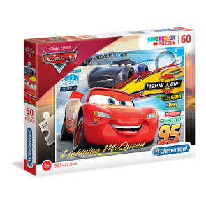 CLEMENTONI 60ч. Пъзел Cars
