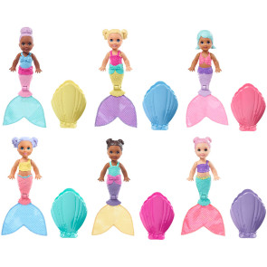 BARBIE DREAMTOPIA RAINBOW COVE Мини кукла русалка в мида