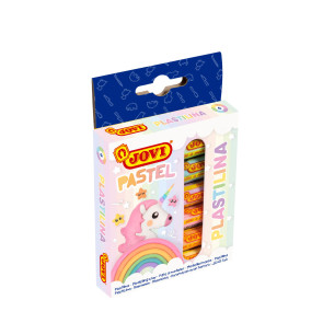 Jovi Пластилин 6 цвята PASTEL