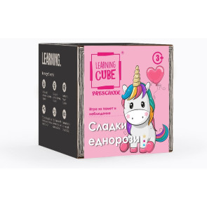 K-Toyz Learning Cubes Игра За Памет И Наблюдение "Сладки Еднорози" Lc-030